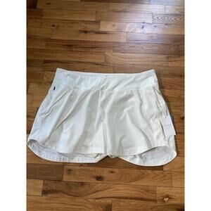 Free Fly Women's XL Bamboo Lined Active Breeze Skort Sea Salt Tennis Pickleball